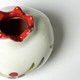 Mini Iznik ceramic Christmas vase