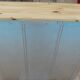 Industrial low metal furniture goes everywhere with wood top