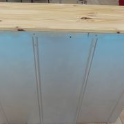 Industrial low metal furniture goes everywhere with wood top
