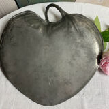 Large Art Nouveau pewter storage tray Kayserzin