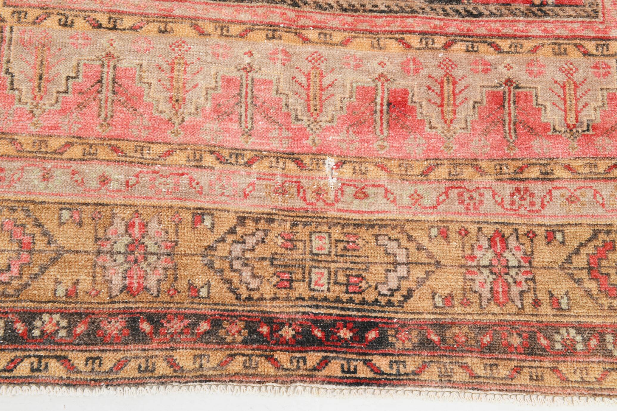 5x9 Red Brown Classic Turkish Rug, 145x300Cm