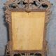 Very large Louis XV Venetian mirror in gilded wood circa 1900