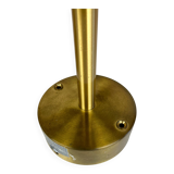 Mid-century brass and acrylic wall lamps Luxus, Sweden, 1960s