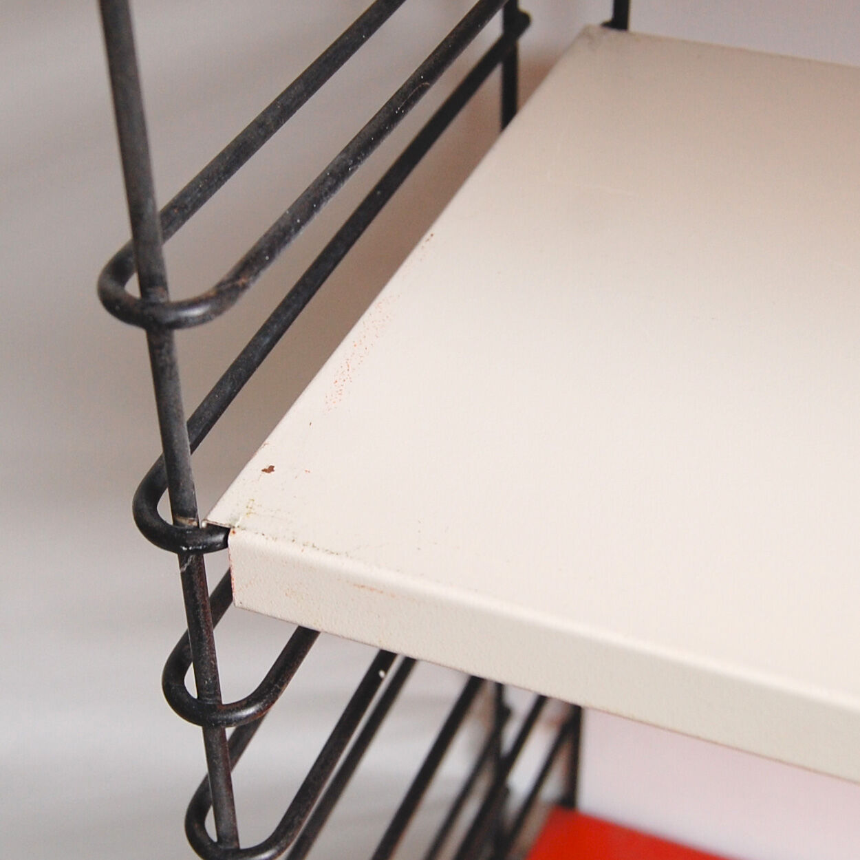 Vintage industrial shelf Tomado by A. Dekker