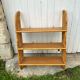 Vintage rattan wall shelf