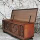Carved walnut chest of drawers, 1970s