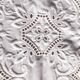 Embroidered tablecloth and 12 towels
