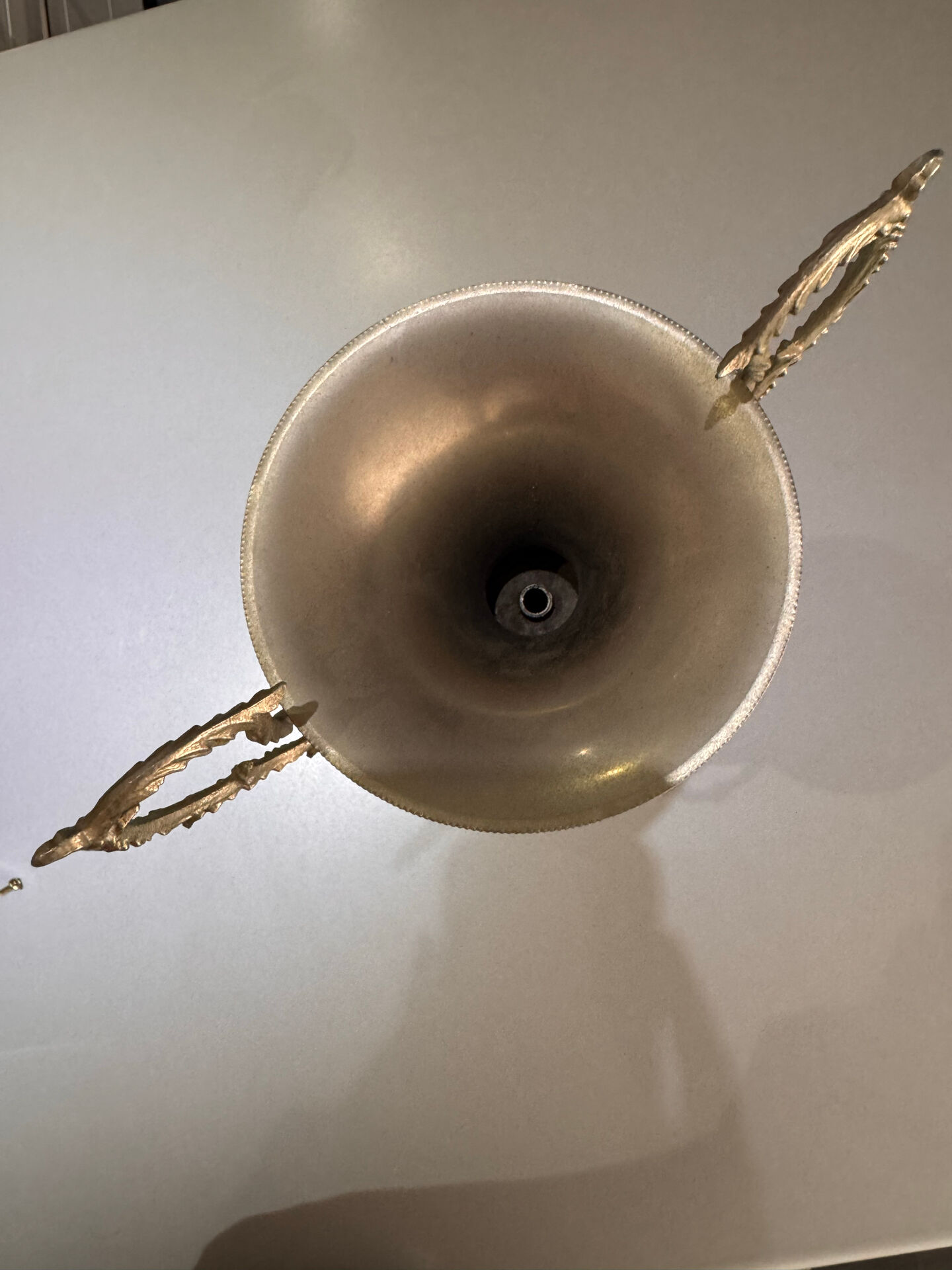 Onyx and alabaster vase