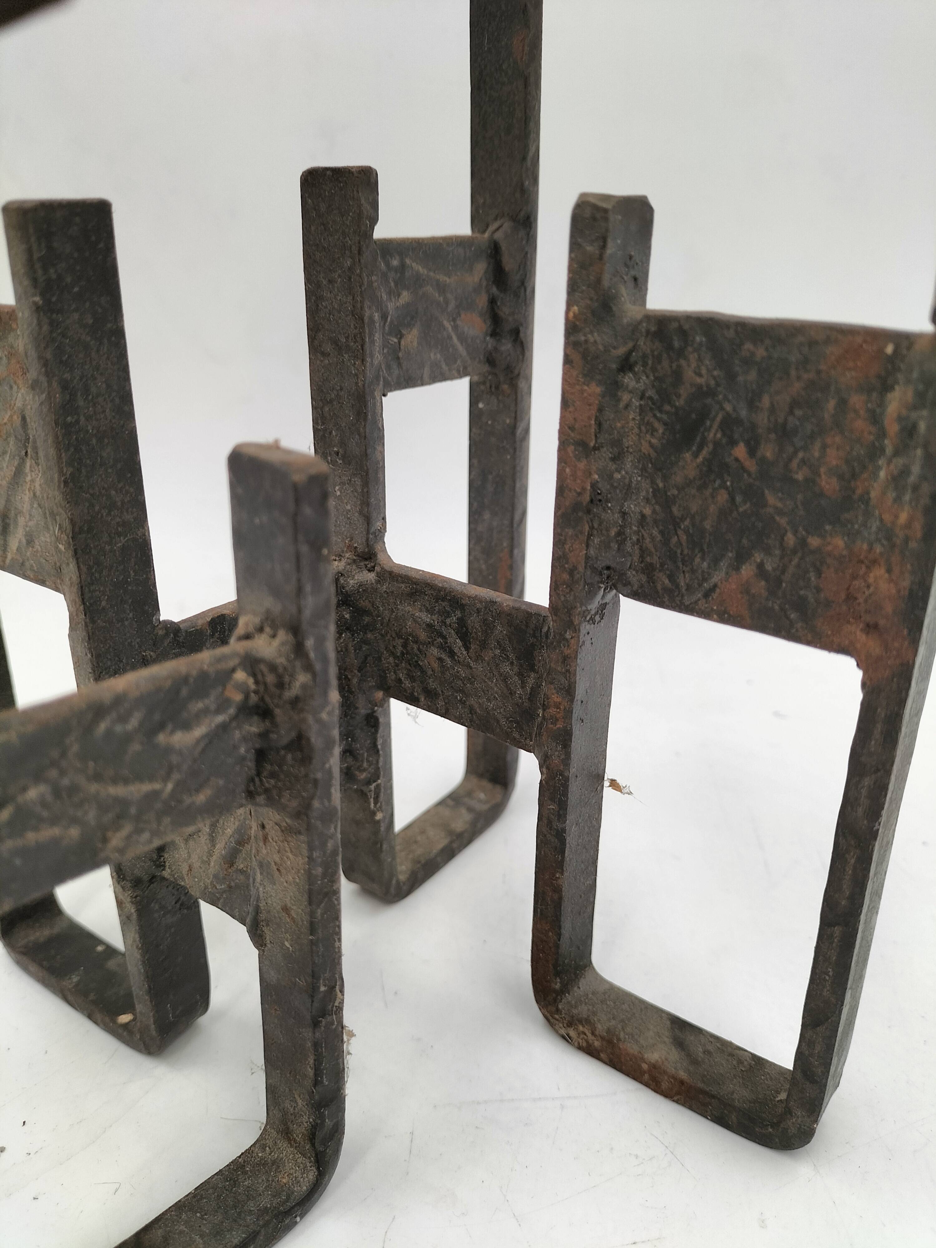 Brutalist candle holder