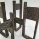 Brutalist candle holder