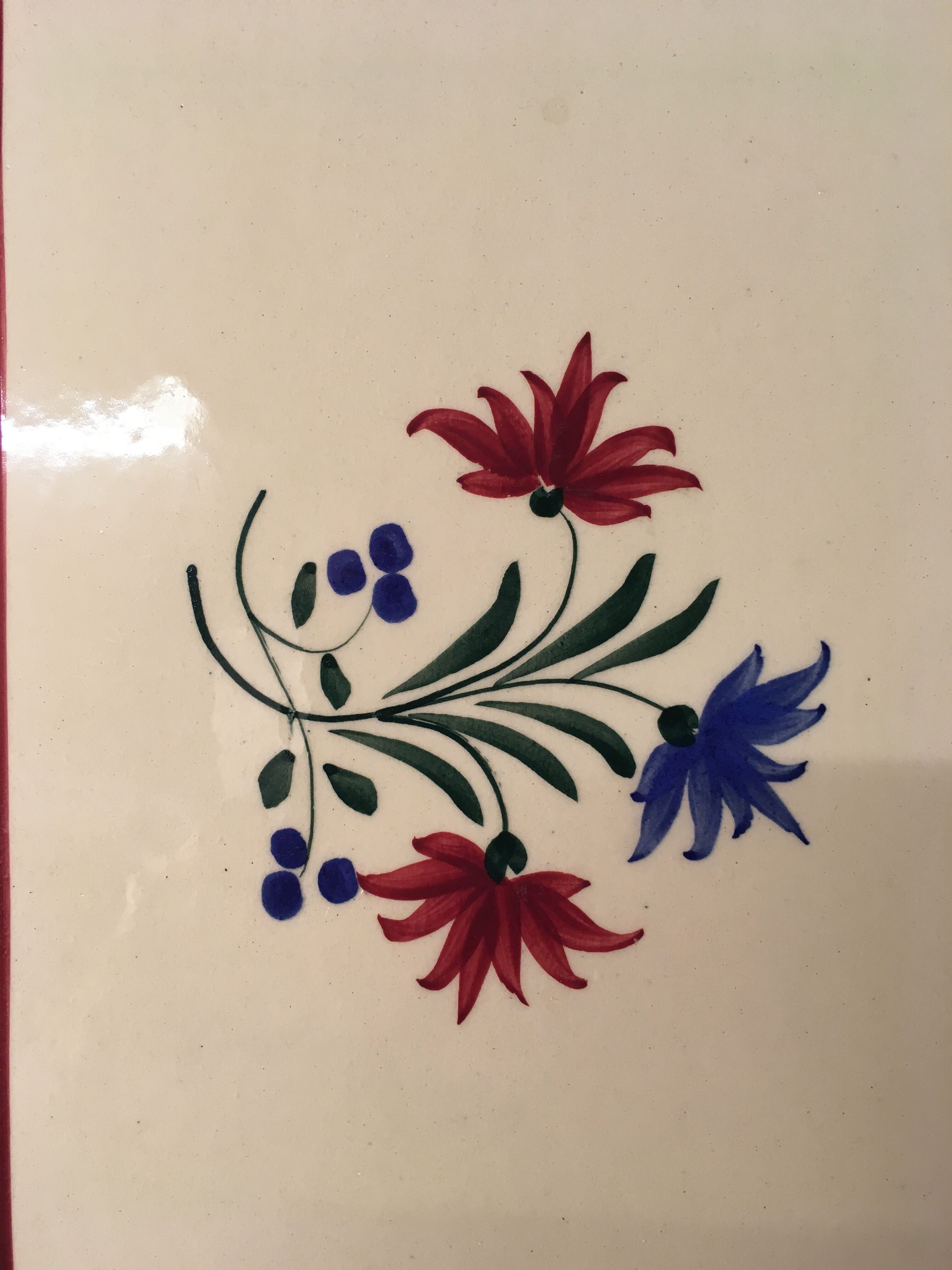 Lunéville model Denise's earthenware cake dish