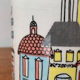 German ceramic box or mid-century biscuit jar with a teak lid by SMF Schramberg Keramik, 1960s