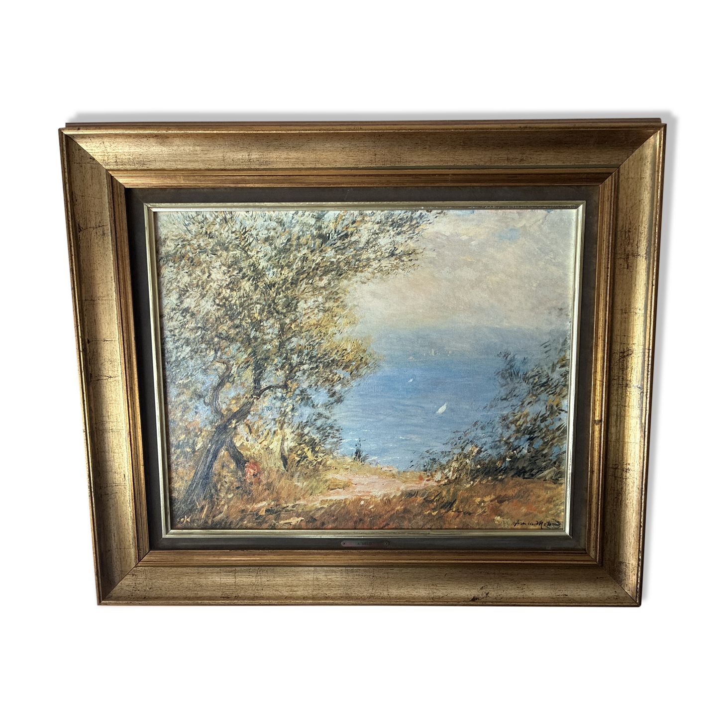 Tableau paysage de Attilio Melo