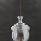 1970s Glass Murano Pendant Light , Italy