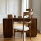 Scandinavian boucle chair