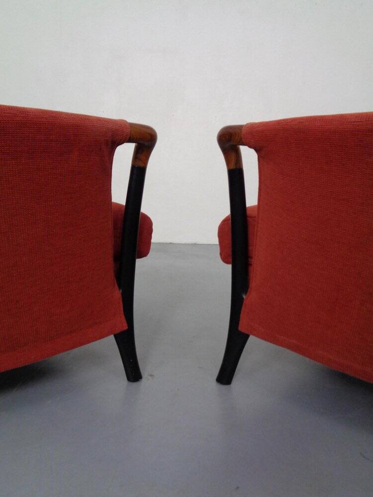 Set of Progetti Lounge Chairs by Umberto Asnago for Giorgetti, 1980s, Set of 2