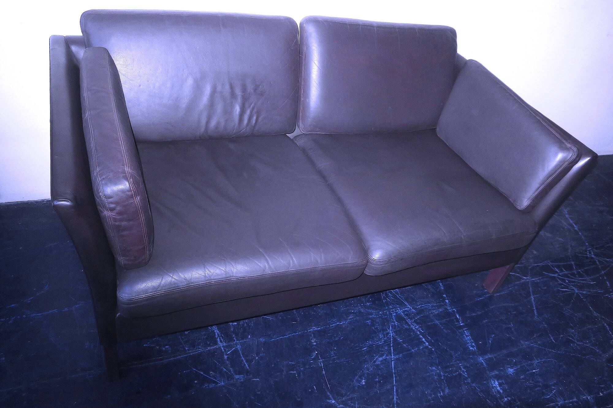 Danish sofa with down cushions, Mogens Hansen 1970s