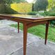 Rosewood table 60s with extensions of LB manufacturer