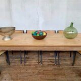 Table de ferme en bois massif