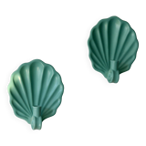 Paire d'appliques suédoises en céramique du milieu du siècle par Eva Jancke Björk