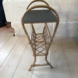 Rattan review door
