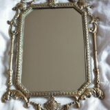 Miroir en bronze 21x35cm