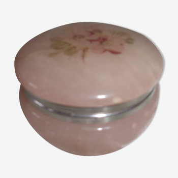 Jewelry box in genuine alabaster