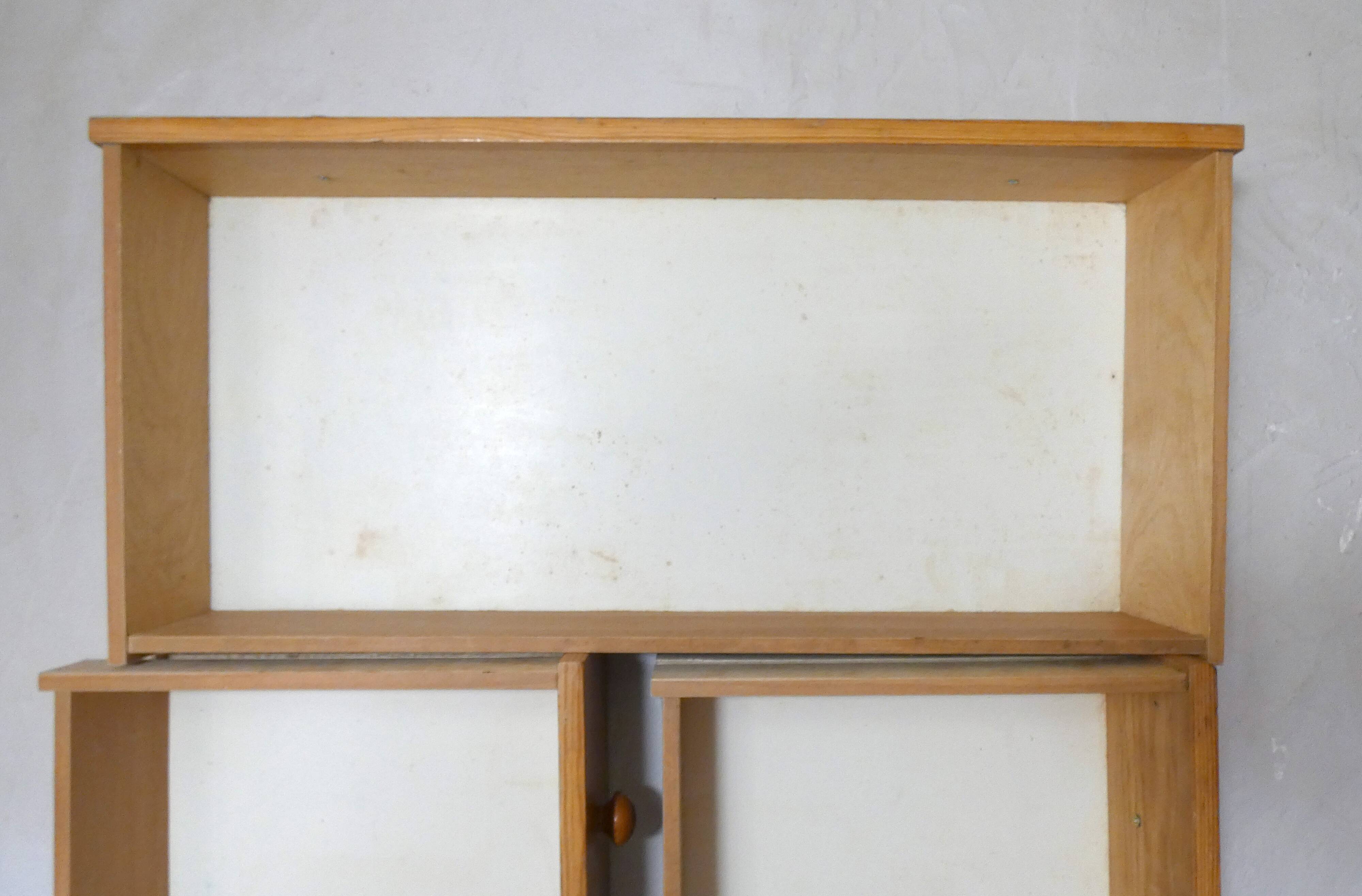 old vintage wooden chest of drawers GDR