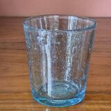 Trois verres gobelet verre soufflé