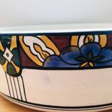 Large art deco jug dish by Auguste Mouzin and co.