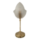 Vintage lamp in brass and frosted glass 70s-80s