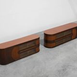 Pair of Large Art Deco Monumental Counters attributed to De Coene, Belgium,