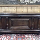 Large 18th century oak chest