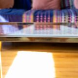 Brass coffee table