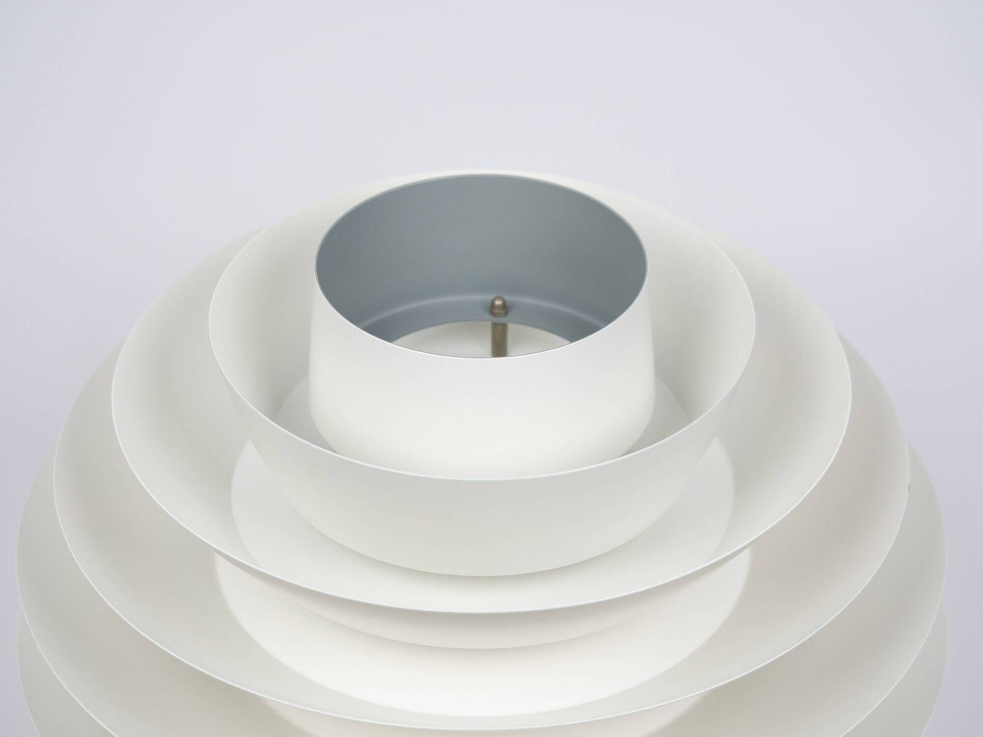 Lampe suspendue vintage danoise Verona par Svend Middelboe, Lyfa, 1962