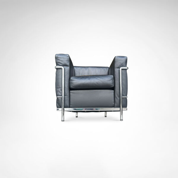 Fauteuil LC2 par Le Corbusier et al. pour Cassina années 1990