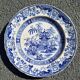 Assiette en porcelaine Creil et Montereau décor chinois