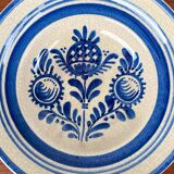 Mid-century modern German pottery wall plate by Wilhelm Kagel, 1960s.