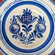 Mid-century modern German pottery wall plate by Wilhelm Kagel, 1960s.