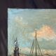 Marine Méditerranéenne, huile sur toile