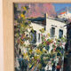 Southern alley, oil on canvas signed