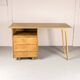 Cees Braakman Dutch Design EE02 Oak Desk for Pastoe. The Netherlands, 1950s