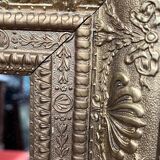 Antique mirror in a baguette frame
