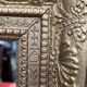 Antique mirror in a baguette frame