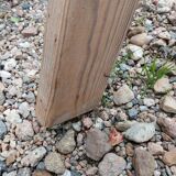 Old wooden stepladder