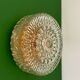 Vintage square glass globe wall/ceiling light (AX3)