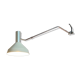 Mid-century minimalist Swiss table lamp with a clamp by Rosemarie and Rico Baltensweiler for Baltensweiler, 1950s.