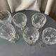 Suite de 6 verres a vin ou a eau cristal de nancy