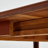 Restored teak dining table