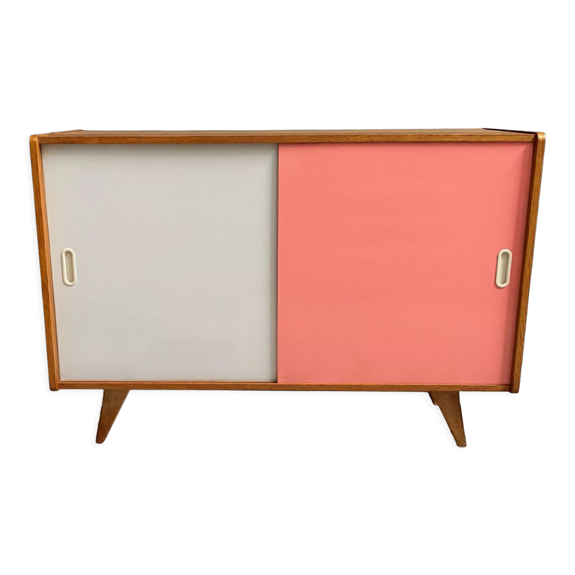 Jiri Jiroutek Pink sideboard model U452 1960s by Interier Praha